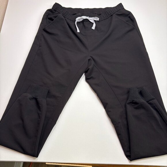 FIGS Tansen Jogger Scrub Pants Black Men's Large Tall - Picture 1 of 7